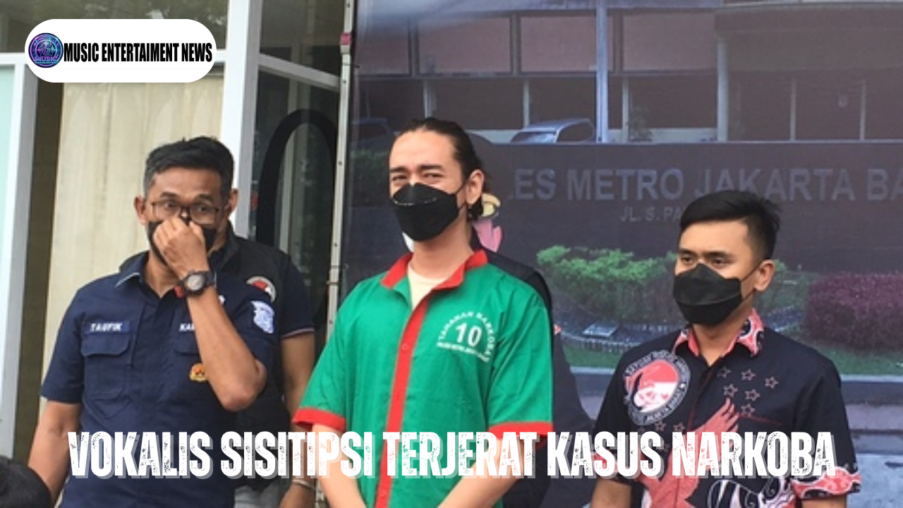 Vokalis Sisitipsi Terjerat Kasus Narkoba