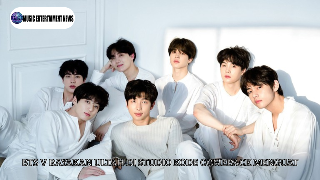 BTS V Rayakan Ultah Di Studio Kode Comeback Menguat
