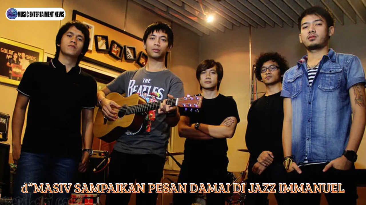 dMasiv Sampaikan Pesan Damai Di Jazz Immanuel