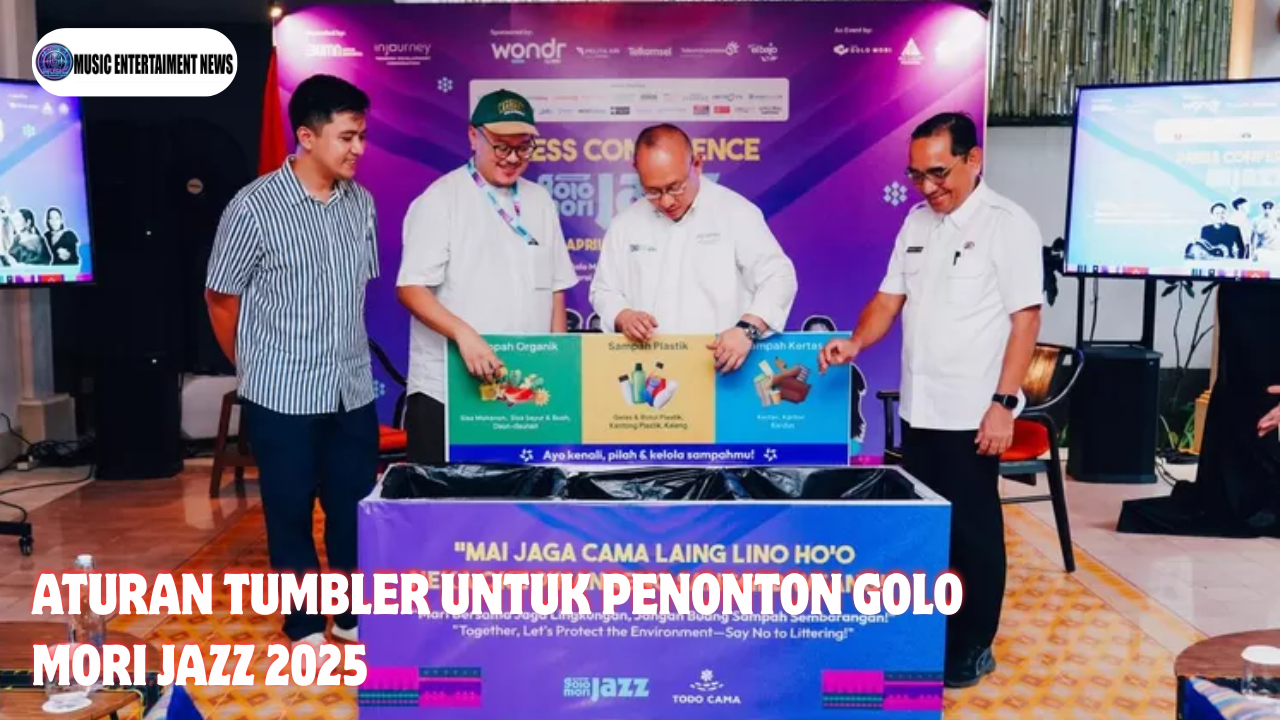 Aturan Tumbler Untuk Penonton Golo Mori Jazz 2025