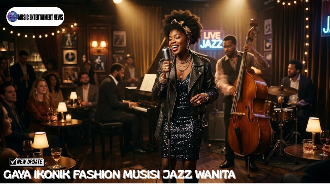 Gaya Ikonik Fashion Musisi Jazz Wanita