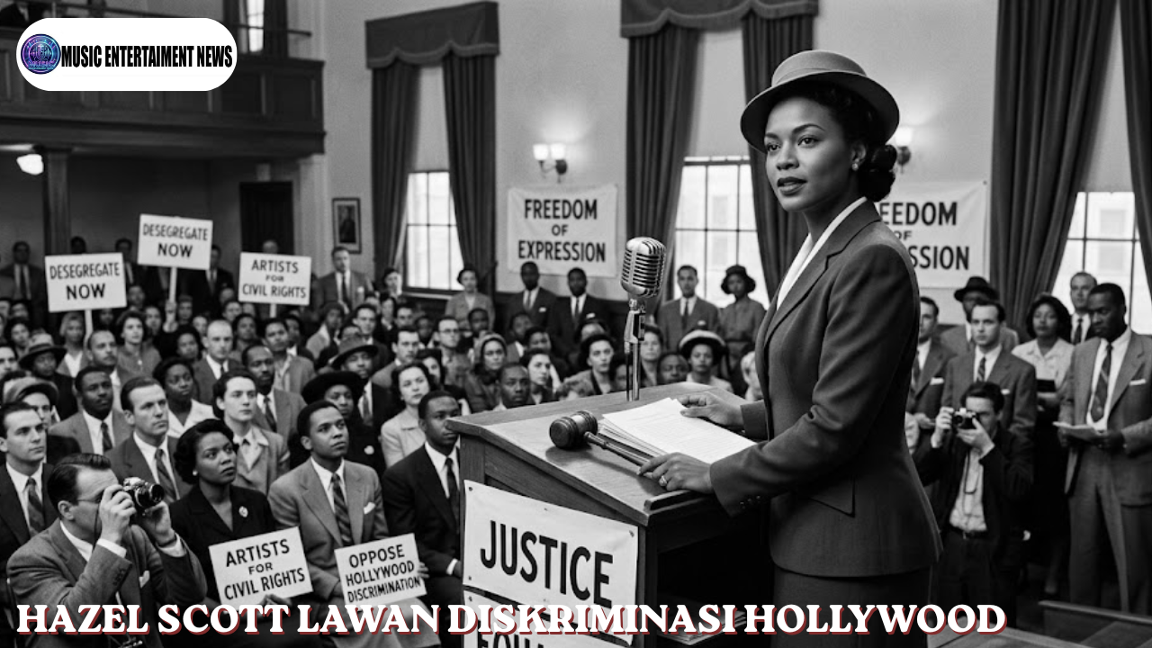 Hazel Scott Lawan Diskriminasi Hollywood