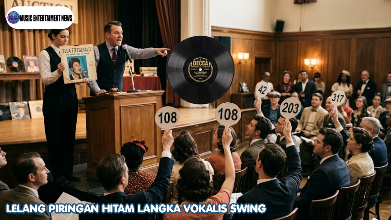 Lelang Piringan Hitam Langka Vokalis Swing