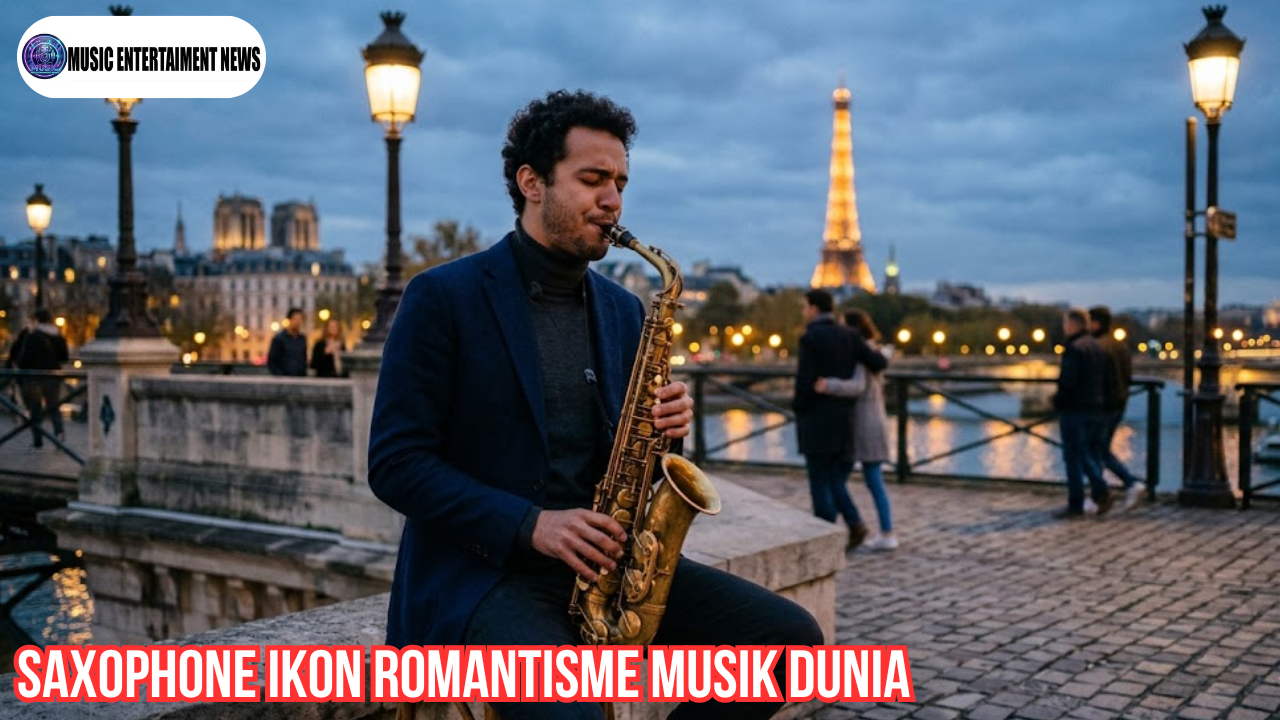 Saxophone Ikon Romantisme Musik Dunia