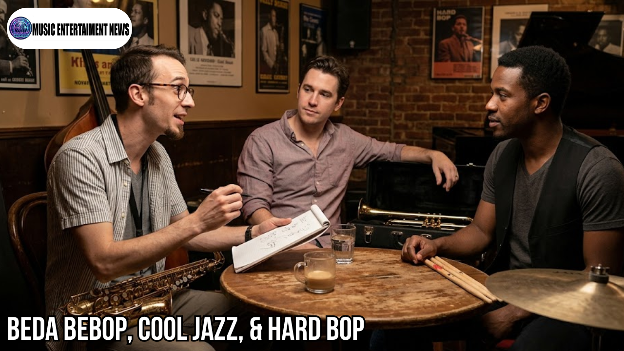 Beda Bebop, Cool Jazz, & Hard Bop